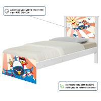 Cama Juvenil Zap Patrulha Ursinhos Com Colchão - 2