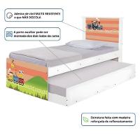Bi Cama Juvenil Zap Com Cabeceira Trenzinho - 3