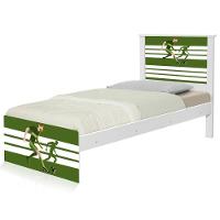 Cama Juvenil Zap Com Cabeceira Futebol Jogador - 6