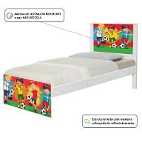 Cama Juvenil Zap Futebol Meninos Com Colchão - 2