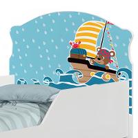 Cama Infantil Tick Ursinhos Pirata Com Colchão