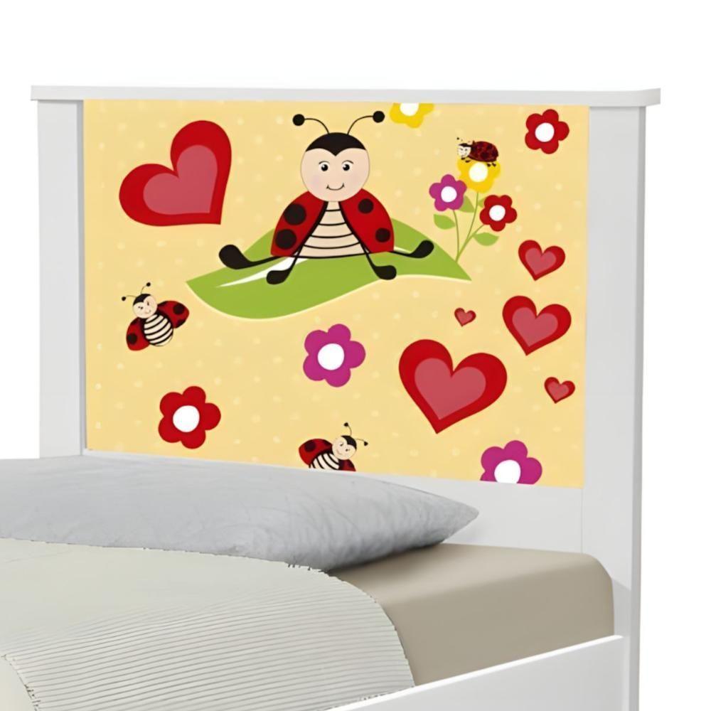 Cama Juvenil Zap Joaninha Com Colchão - 4