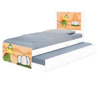 Bi Cama Juvenil Zap Com Cabeceira Dinossauro Baby - 1