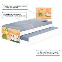Bi Cama Juvenil Zap Com Cabeceira Dinossauro Baby - 3