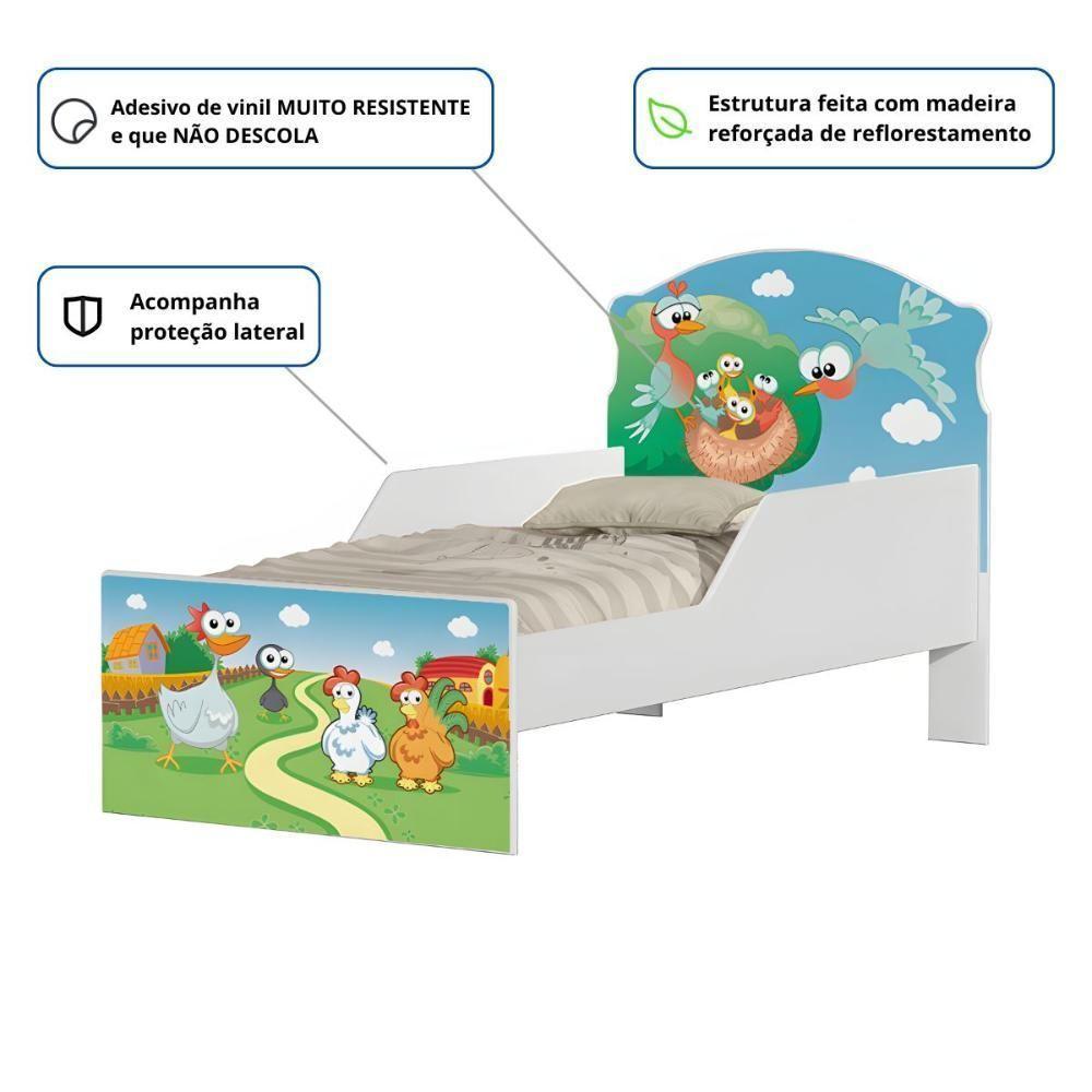 Cama Infantil Tick Fazendinha - 3