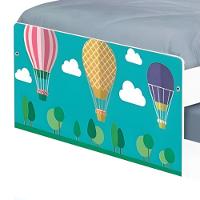 Bi Cama Juvenil Zap Com Cabeceira Balões No Céu