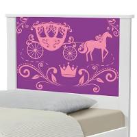 Cama Juvenil Zap Carruagem Princesa Com Colchão