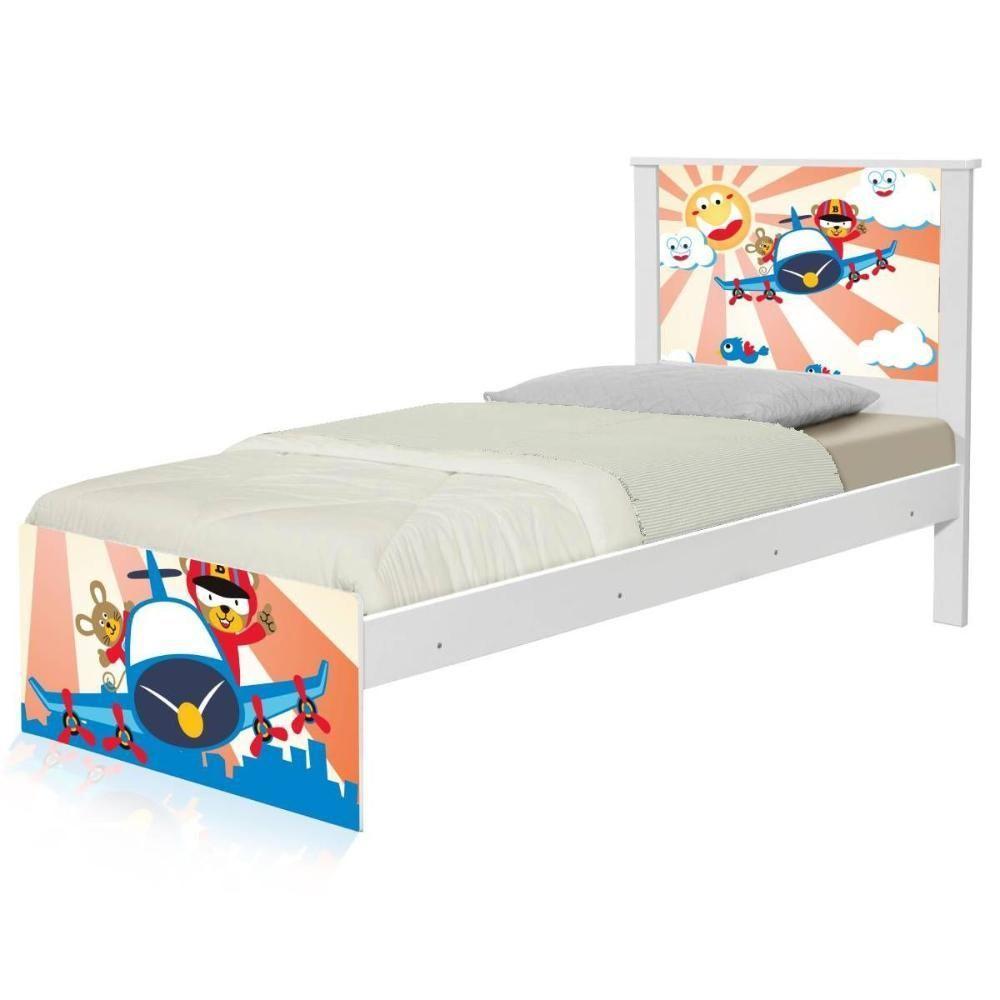 Cama Juvenil Zap Com Cabeceira Patrulha Ursinhos - 6