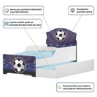 Bicama Mini Snap Futebol Bandeiras Com Colchões