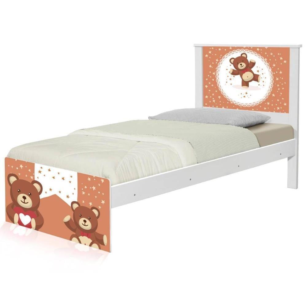 Cama Juvenil Zap Com Cabeceira Ursinhos De Pelúcia - 6