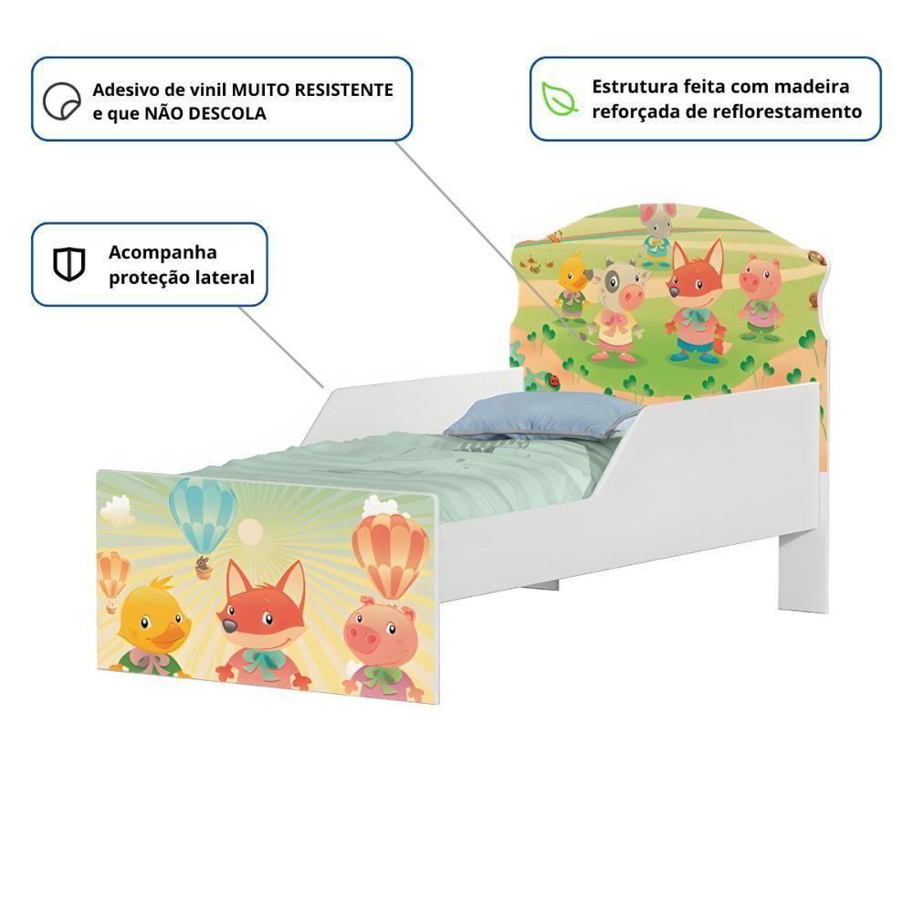 Cama Infantil Tick Fazendinha - 3