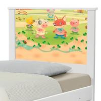 Bi Cama Juvenil Zap Fazendinha Feliz Com Colchões