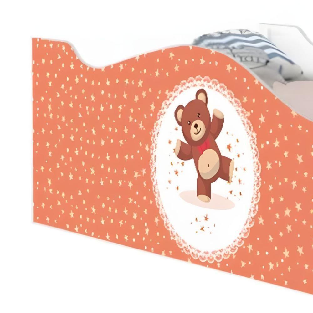 Mini Cama Joy Ursinho De Pelúcia Com Colchão - 4