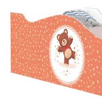 Mini Cama Joy Ursinho De Pelúcia Com Colchão