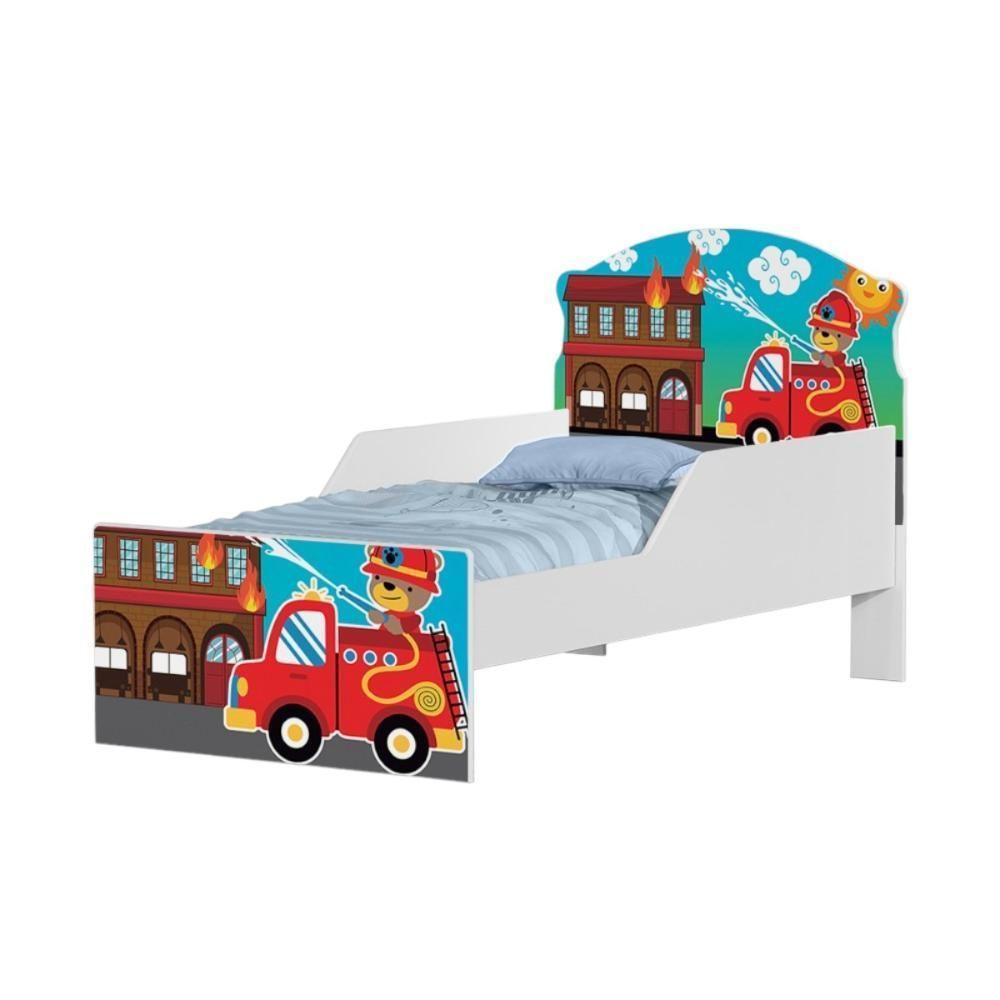 Cama Infantil Tick Bombeiro - 6