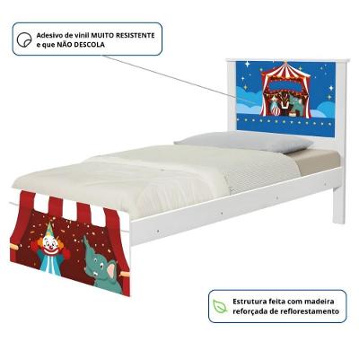 Bi Cama Juvenil Zap Palhaço Circo Com Colchões