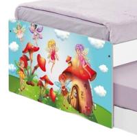 Bi Cama Juvenil Zap Com Cabeceira Mundo Das Fadinhas