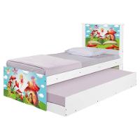 Bi Cama Juvenil Zap Com Cabeceira Mundo Das Fadinhas - 6