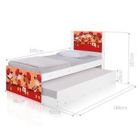 Bi Cama Juvenil Zap Com Cabeceira Tropa De Bombeiros - 2