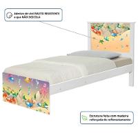 Cama Juvenil Zap Fundo Do Mar Feliz Com Colchão - 2