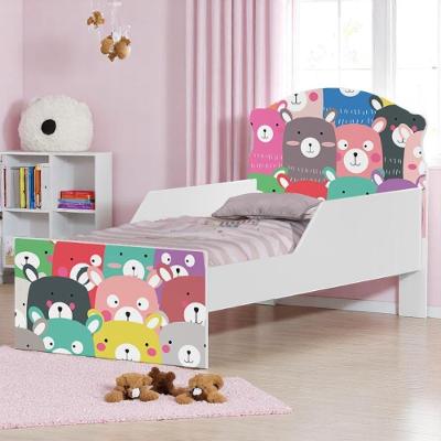 Cama Infantil Tick Ursinhos Coloridos Com Colchão