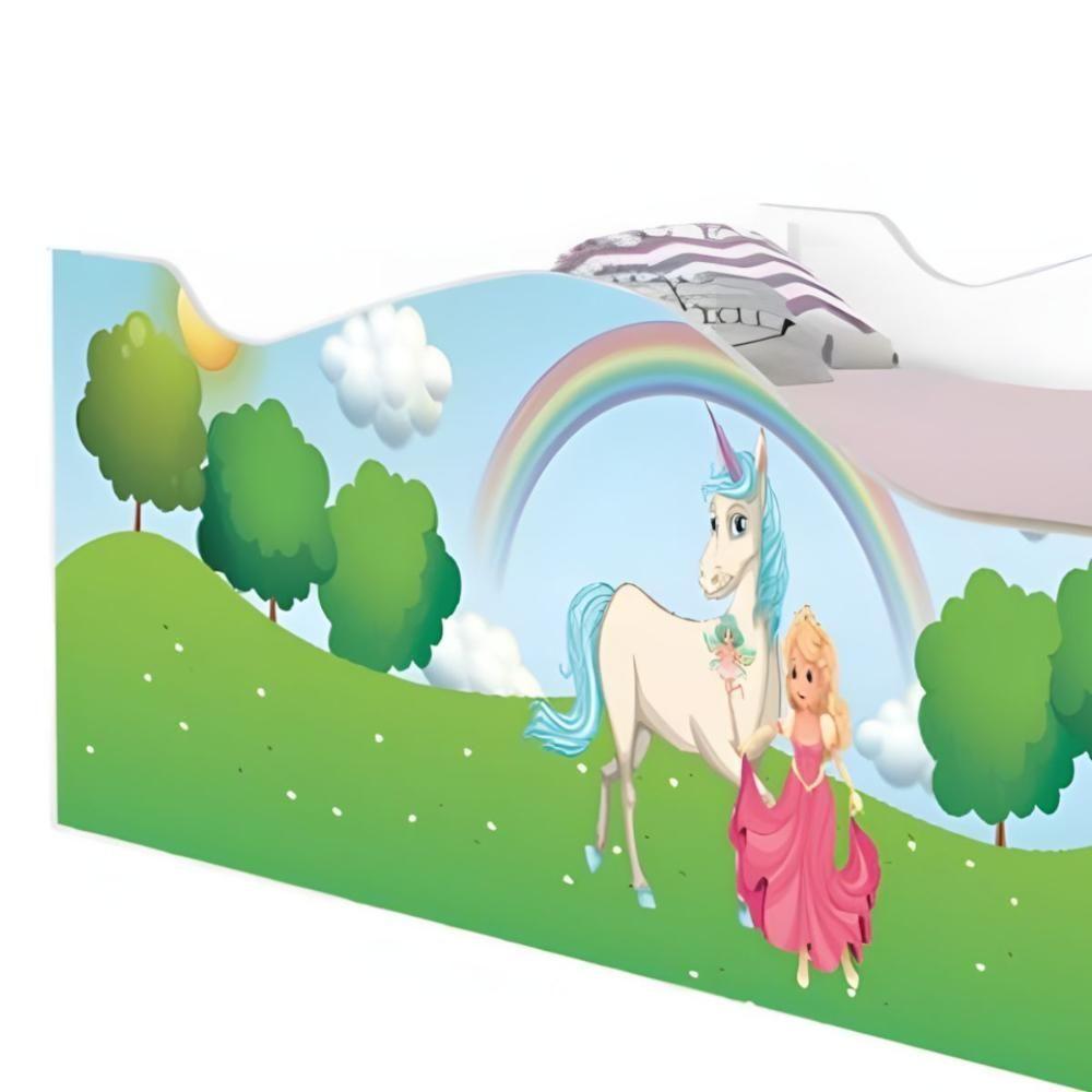 Cama Carro Solteiro Joy Princesa Encantada Solteiro - 4