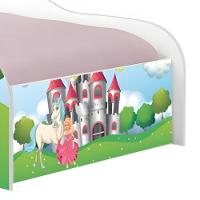 Cama Carro Solteiro Joy Princesa Encantada Solteiro - 5