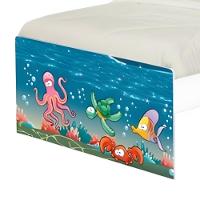 Cama Juvenil Zap Com Cabeceira Fundo Do Mar