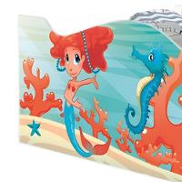 Mini Cama Joy Sereia Menina Com Colchão