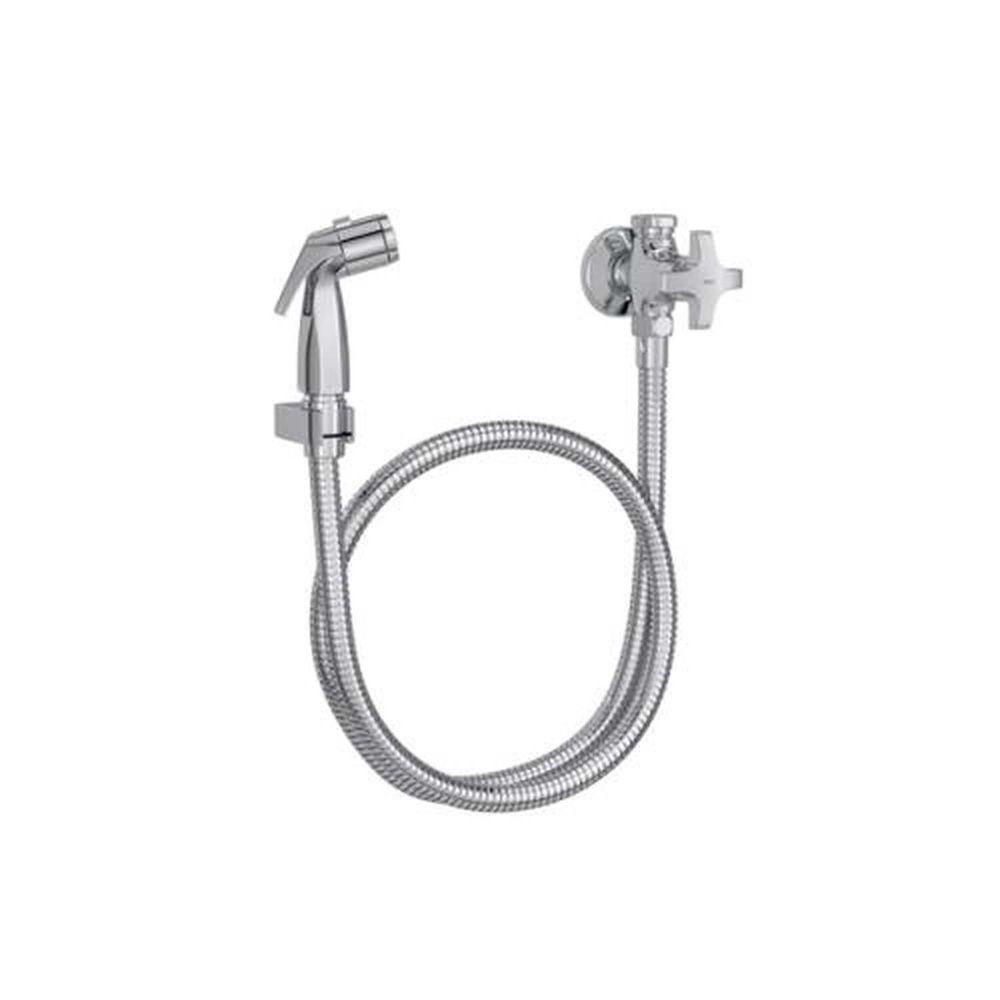 Chuveiro Ducha Higiênica Cromada Max Com Registro Gaveta 1.20m - Deca - 1