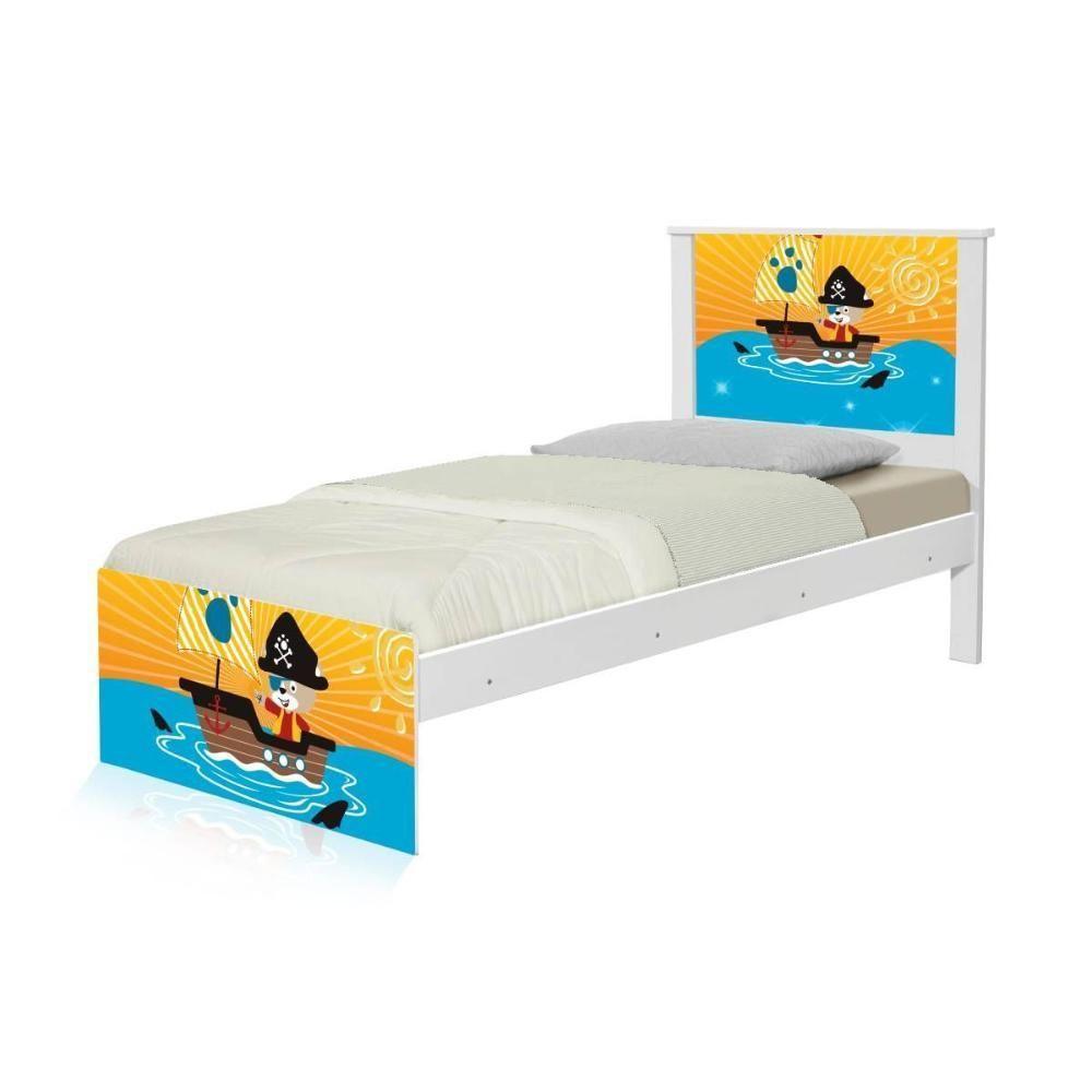 Cama Juvenil Zap Com Cabeceira Pirata - 6
