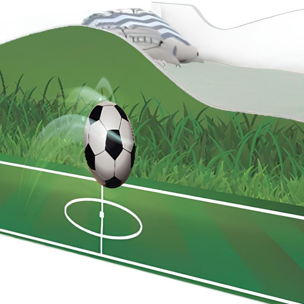 Mini Cama Joy Futebol Com Colchão - 4