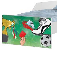 Cama Infantil Tick Partida De Futebol Com Colchão - 5