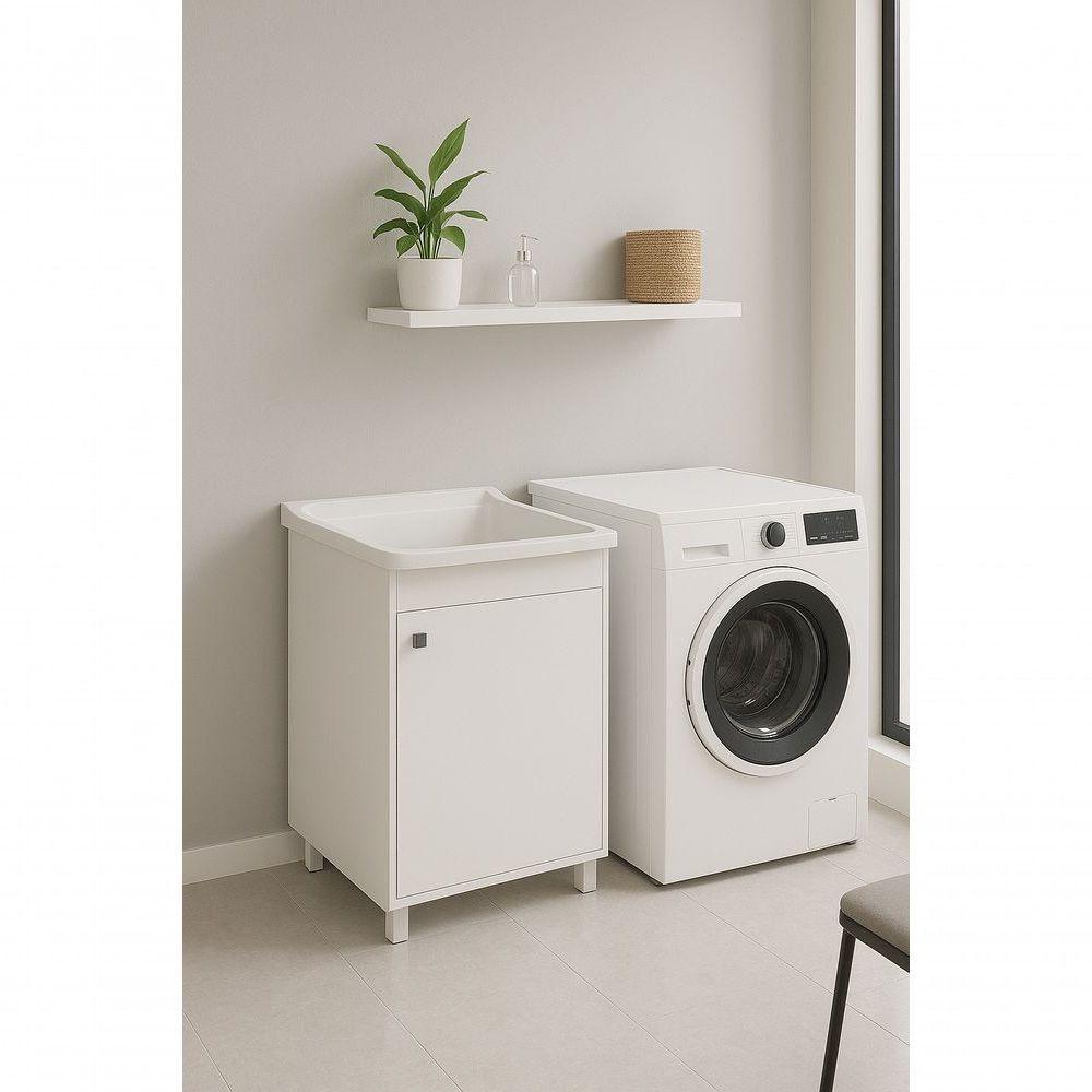 Gabinete De Mdf Com Tanque Astra 40 Litros Branco - 2