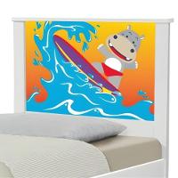 Bi Cama Juvenil Zap Surfista Com Colchões