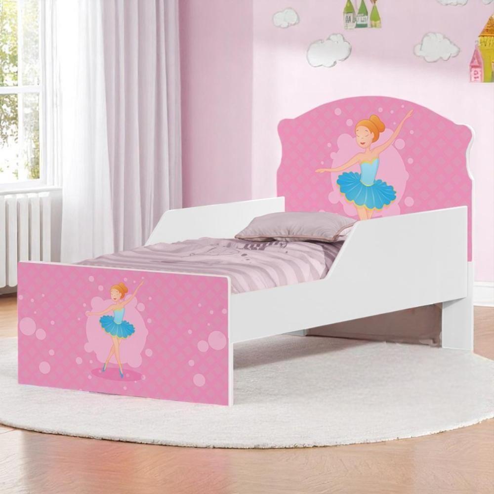 Mini Cama Joy Infantil Glow Bailarina Infantil Com Colchão - 1