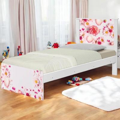 Bi Cama Juvenil Zap Rosas Com Colchões