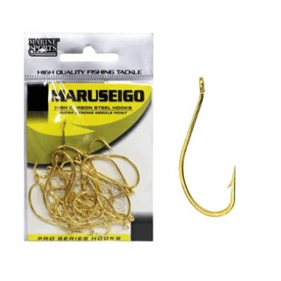 Anzol Marine Sports Maruseigo Gold Dourado Tamanho N26