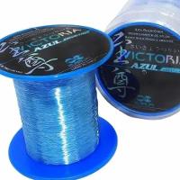 Linha De Pesca Monofilamento Victoria Azul Tamanho 0,37mm - 1