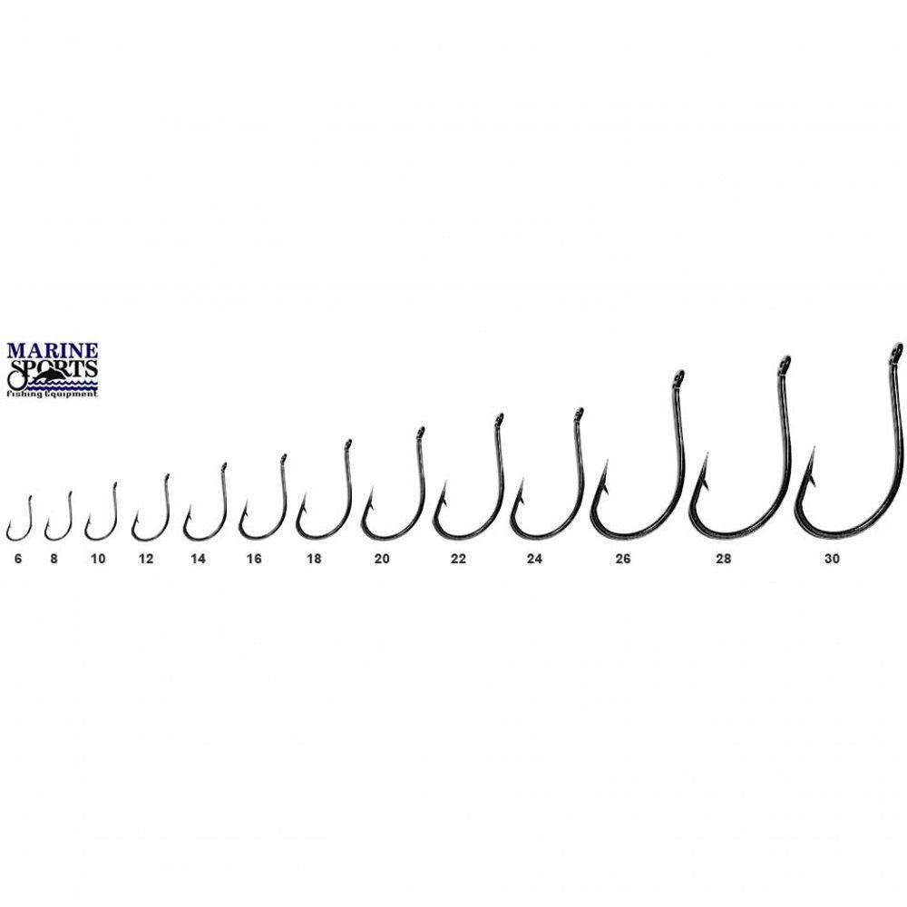 Anzol Marine Sports Super Maruseigo Black Tamanho N24 - 3