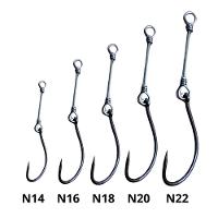 Anzol Encastoado Maruseigo Black Preto C/10 - Maruri Tamanho 14 - 3