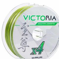 Linha De Pesca Multifilamento 4 Fios Victoria Verde 100m Tamanho 0,24mm - 3