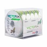 Linha De Pesca Multifilamento 4 Fios Victoria Verde 100m Tamanho 0,34mm