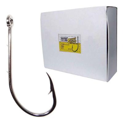 Anzol Marine Sports 4330 Caixa Tamanho N12/0