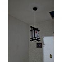 Lustre Luminária De Teto Japonês Oriental Sala Restaurante Artesanal Decoração Hotel Pousada - 2