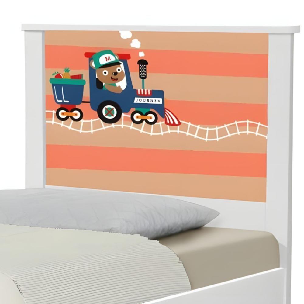 Cama Juvenil Zap Trenzinho Com Colchão - 4