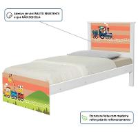 Cama Juvenil Zap Trenzinho Com Colchão - 2
