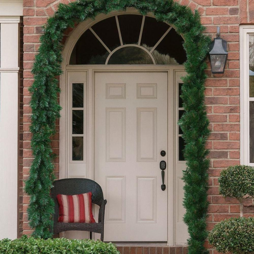 Jogo 2 Festão Verde Aramado Prime 180 Galhos 2,7 Metros X 23cm - Master Christmas - 4