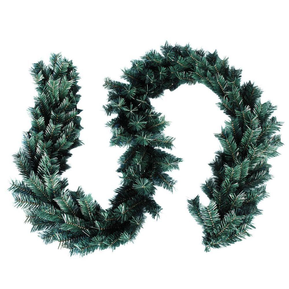 Jogo 2 Festão Verde Aramado Prime 180 Galhos 2,7 Metros X 23cm - Master Christmas - 7