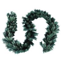 Jogo 2 Festão Verde Aramado Prime 180 Galhos 2,7 Metros X 23cm - Master Christmas - 7